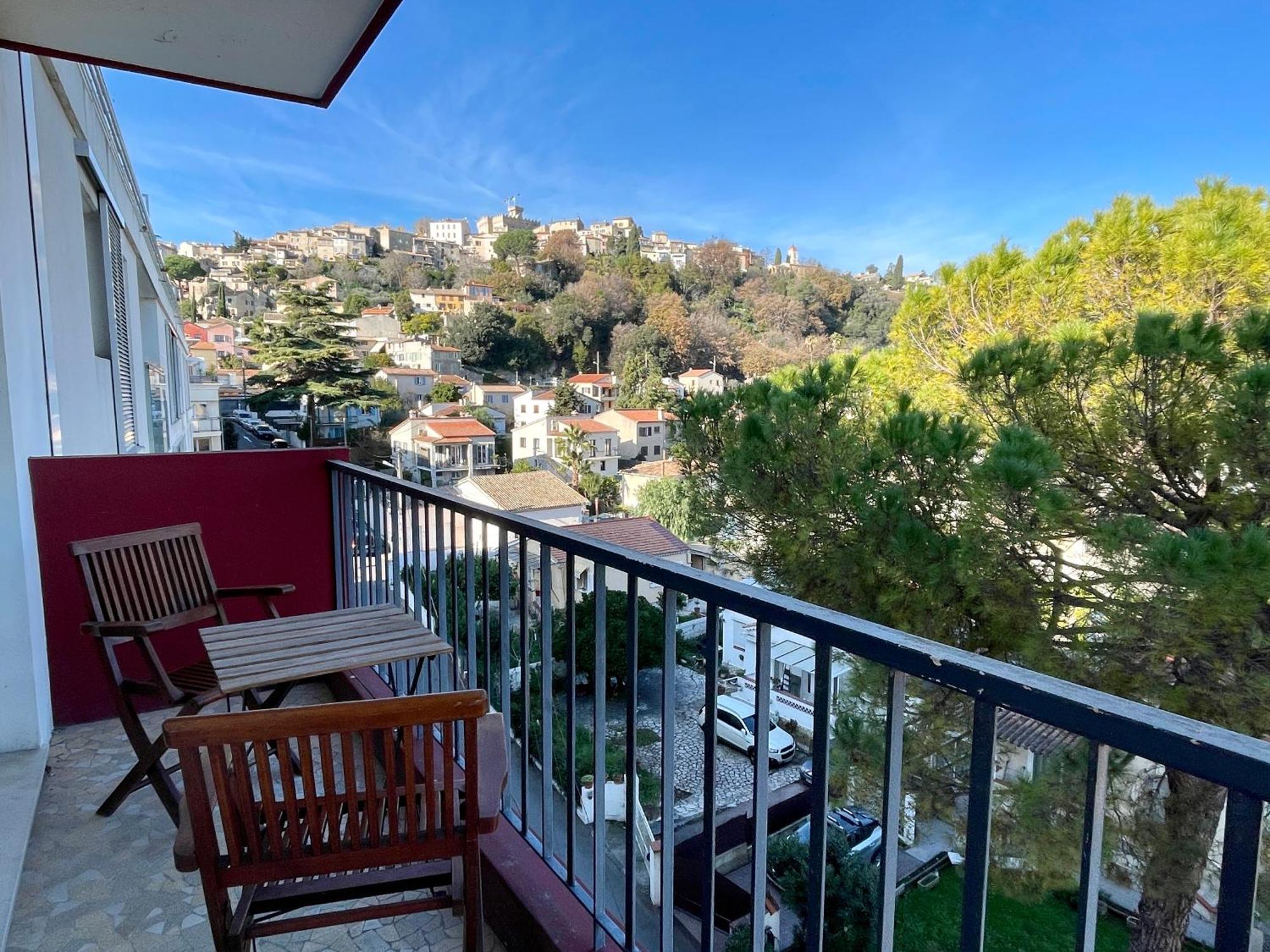 Bright Appartment With View Cagnes-sur-Mer Exterior photo